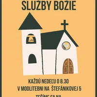 Pozvánka na služby Božie 