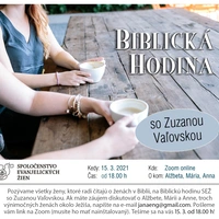 Biblická hodina so Zuzanou Vaľovskou