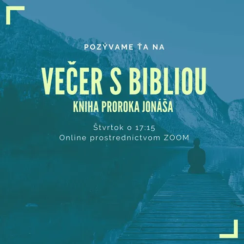 Večer s Bibliou - Kniha Jonáš